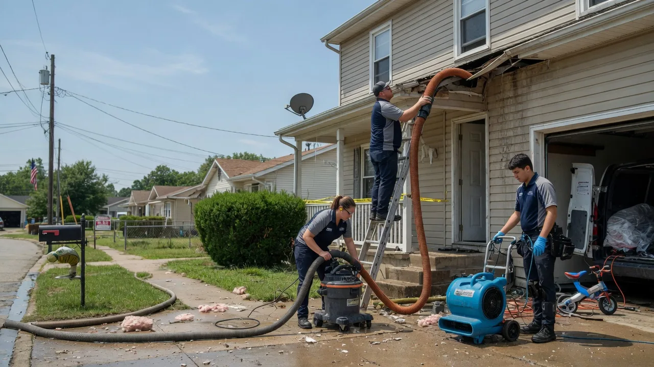 Water Damage Restoration in Petroleum, IN near me